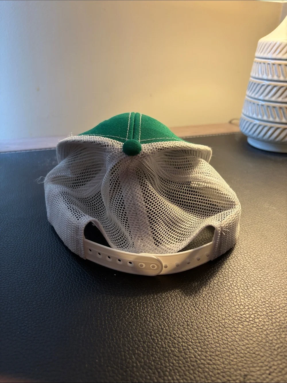 Sierra Nevada Green Trucker Hat with White Mesh